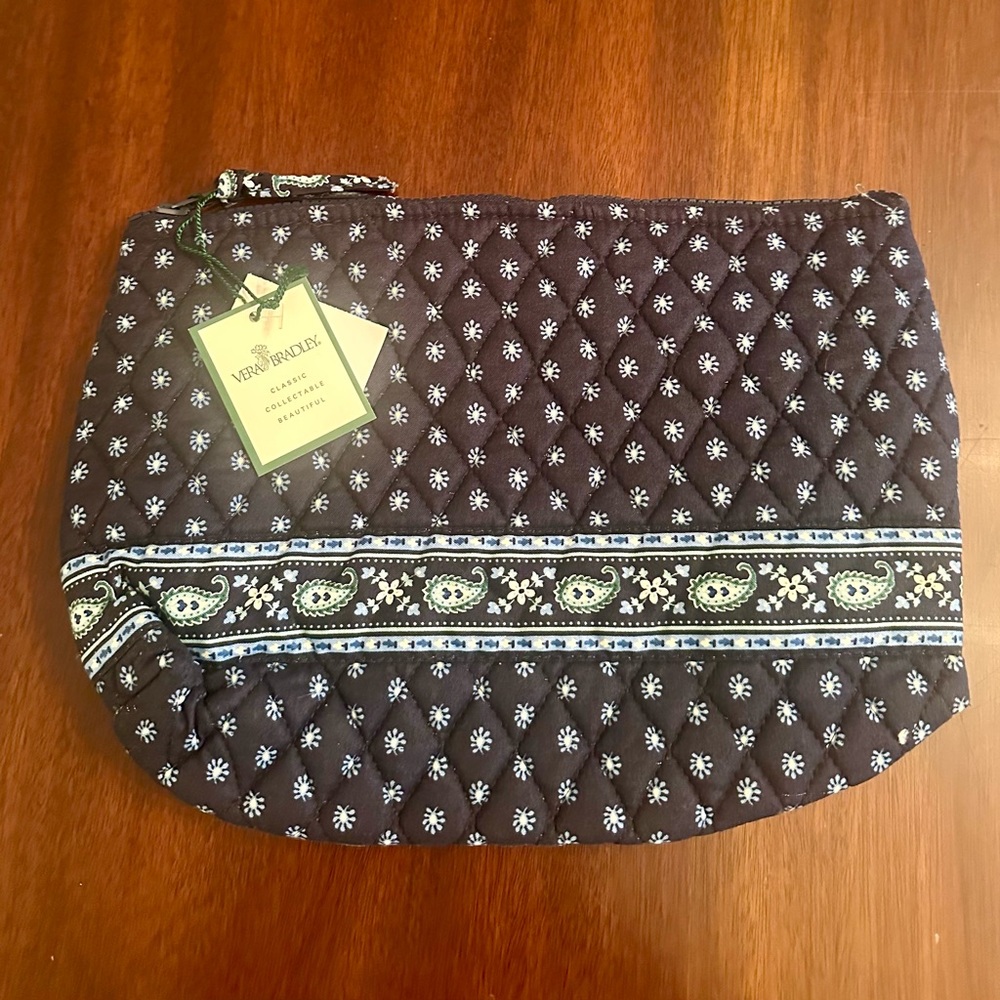 Vera Bradley Quilted Floral Cosmetic Bag